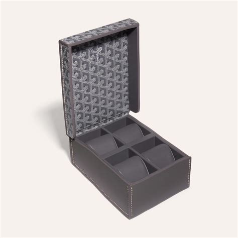 goyard 4 watch case|Goyard watch case price.